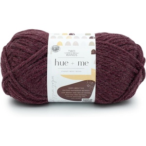 Lion Brand Yarn, Hue + Me Chunky Yarn for Crocheting, Knitting, and Crafts, Crush, 3 Pack(Crush)