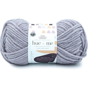 Lion Brand Yarn, Hue + Me Chunky Yarn for Crocheting, Knitting, and Crafts, Crush, 3 Pack(Haze)