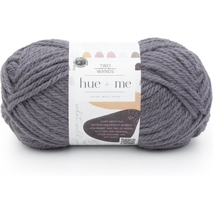 Lion Brand Yarn, Hue + Me Chunky Yarn for Crocheting, Knitting, and Crafts, Crush, 3 Pack(Iris)