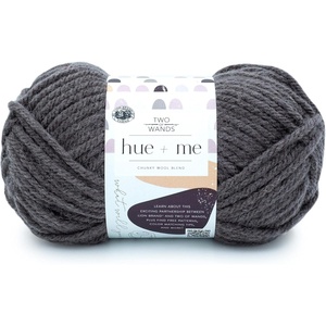 Lion Brand Yarn, Hue + Me Chunky Yarn for Crocheting, Knitting, and Crafts, Crush, 3 Pack(Shadow)