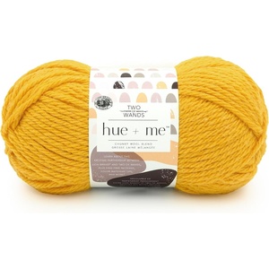 Lion Brand Yarn, Hue + Me Chunky Yarn for Crocheting, Knitting, and Crafts, Crush, 3 Pack(Sunflower)