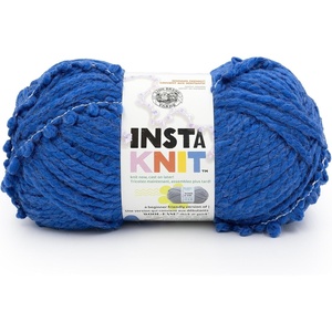 Lion Brand Yarn InstaKnit Beginner Yarn for Knitting, Singing Like A Canary, 1 Pack(Goody Blue Shoes)