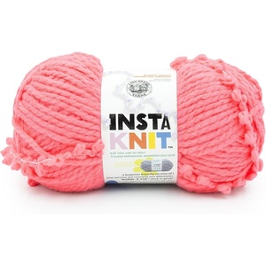 Lion Brand Yarn InstaKnit Beginner Yarn for Knitting, Singing Like A Canary, 1 Pack(Hot To Trot)