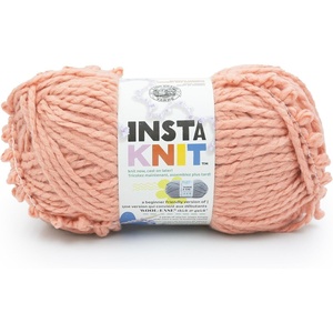 Lion Brand Yarn InstaKnit Beginner Yarn for Knitting, Singing Like A Canary, 1 Pack(Me And The Giant Peach)