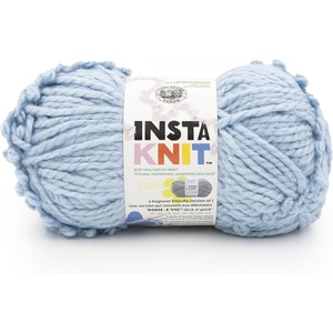 Lion Brand Yarn InstaKnit Beginner Yarn for Knitting, Singing Like A Canary, 1 Pack(Sky’s The Limit)