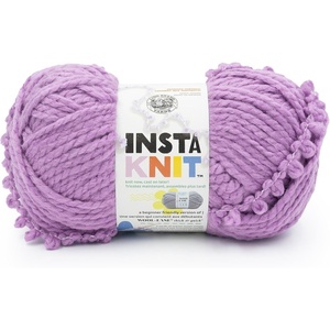 Lion Brand Yarn InstaKnit Beginner Yarn for Knitting, Singing Like A Canary, 1 Pack(Vio-Let It Go)