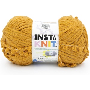 Lion Brand Yarn InstaKnit Beginner Yarn for Knitting, Singing Like A Canary, 1 Pack(You Must-Ardmit)