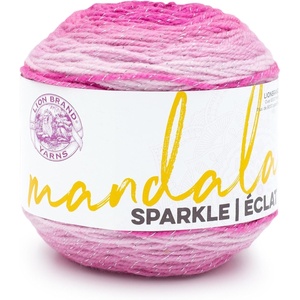 Lion Brand Yarn Mandala Sparkle Yarn, Crux, 1 Skein(Aries)
