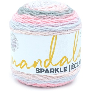Lion Brand Yarn Mandala Sparkle Yarn, Crux, 1 Skein(Nova)