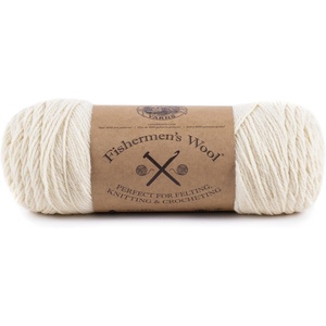 Lion Brand Yarn Medium-Weight Fishermen’s Wool Yarn for Knitting, Crocheting, and Crafts, Oatmeal, 3 Pack(Natural)