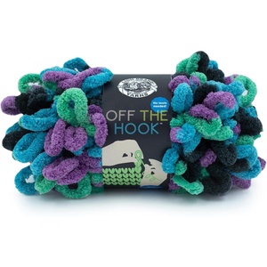 Lion Brand Yarn Off The Hook Yarn for Knitting and Crocheting, Free Fall, 1 Pack(Zodiac)