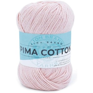 Lion Brand Yarn Pima Cotton Yarn, Patagonia, 1 Skein(Mademoiselle)