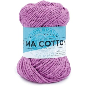 Lion Brand Yarn Pima Cotton Yarn, Patagonia, 1 Skein(Mulberry)