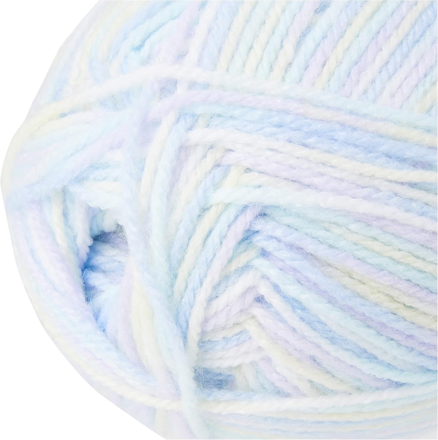 image:image1 Skein Lion Brand Yarn Babysoft Baby Yarn Yarn Sweet PeaPastel Print