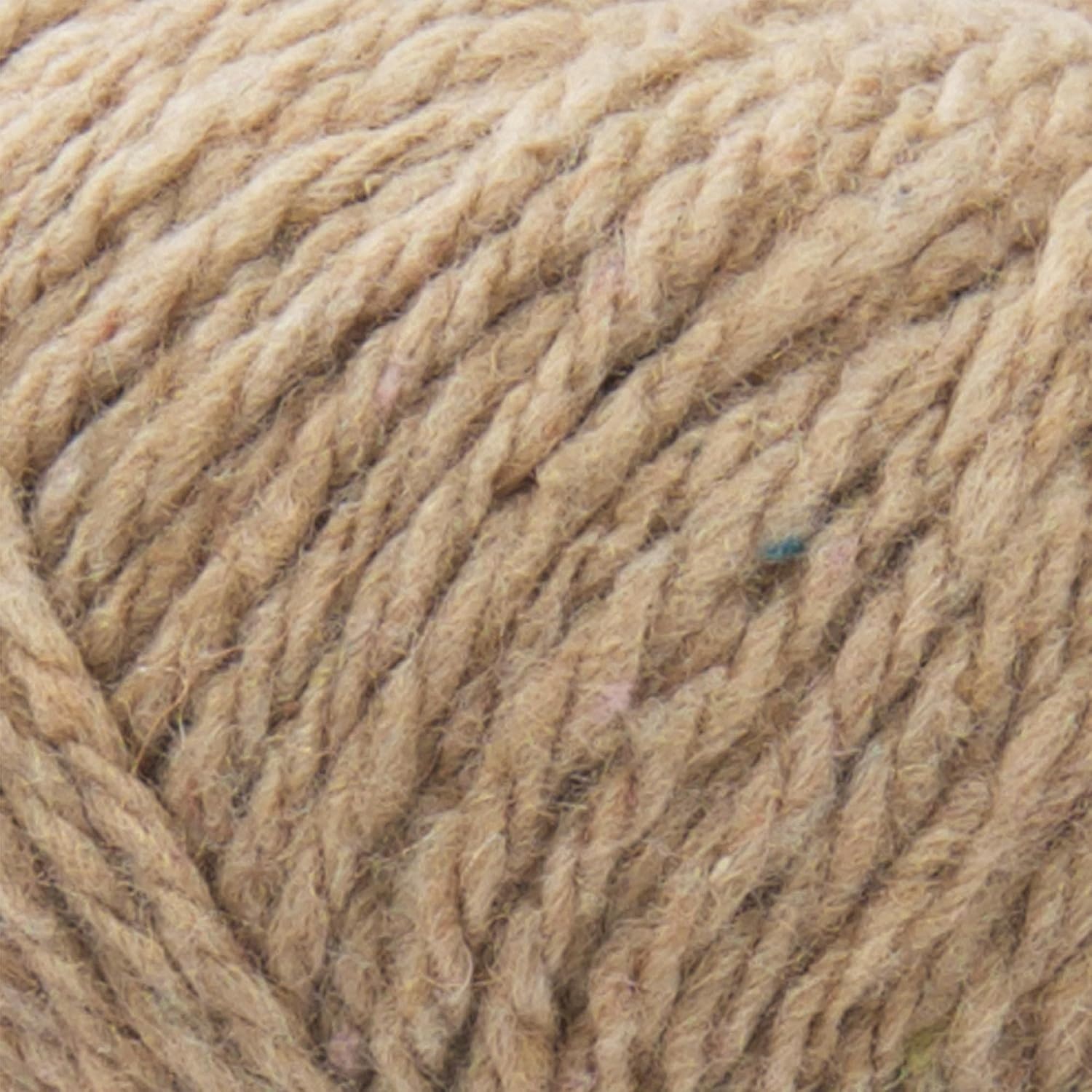 image:image1 Skein Lion Brand Yarn ReTweed Yarn HayPeanut Butter