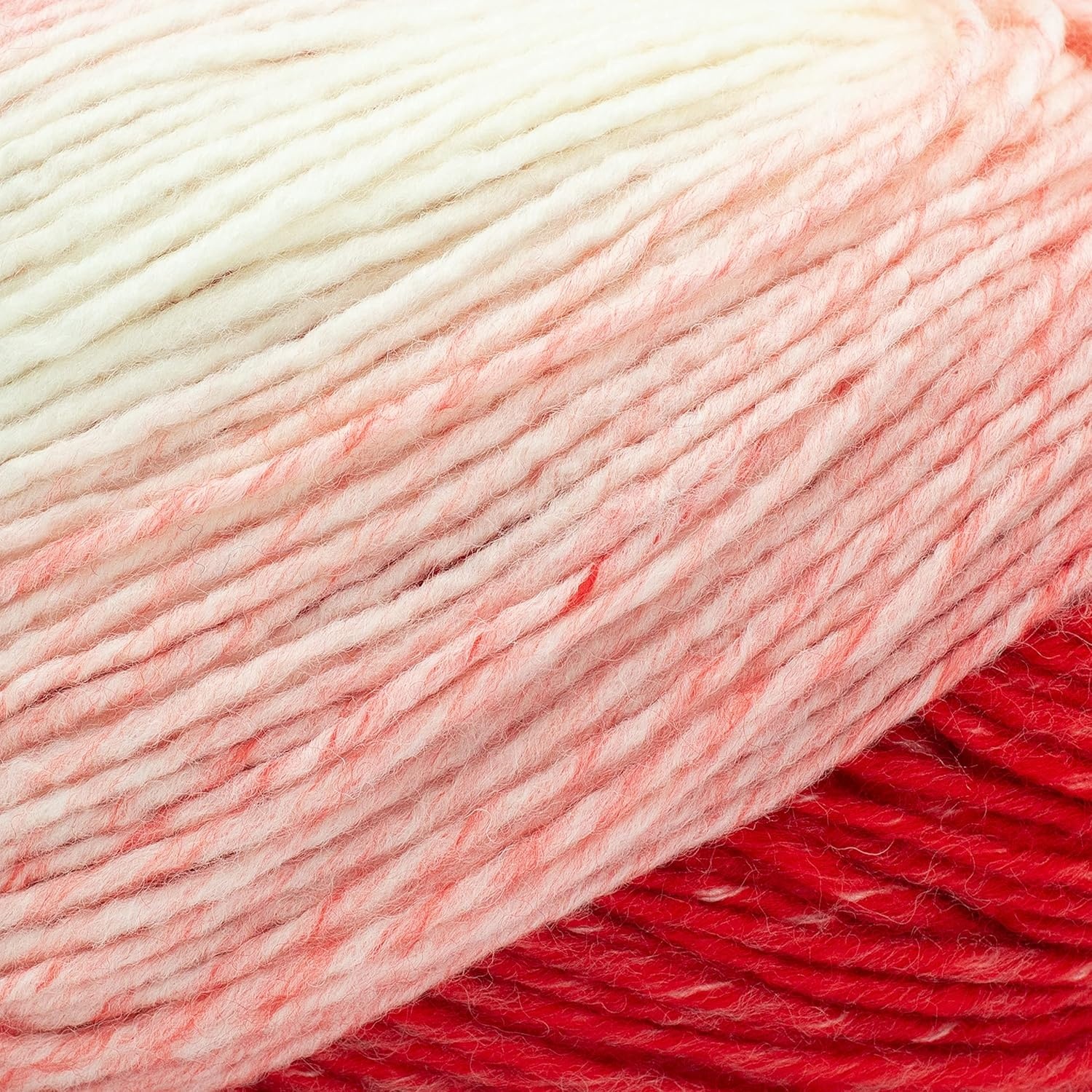 image:imageLion Brand Yarn 1 Skein Scarfie Bulky Yarn PinkSilverRedCream