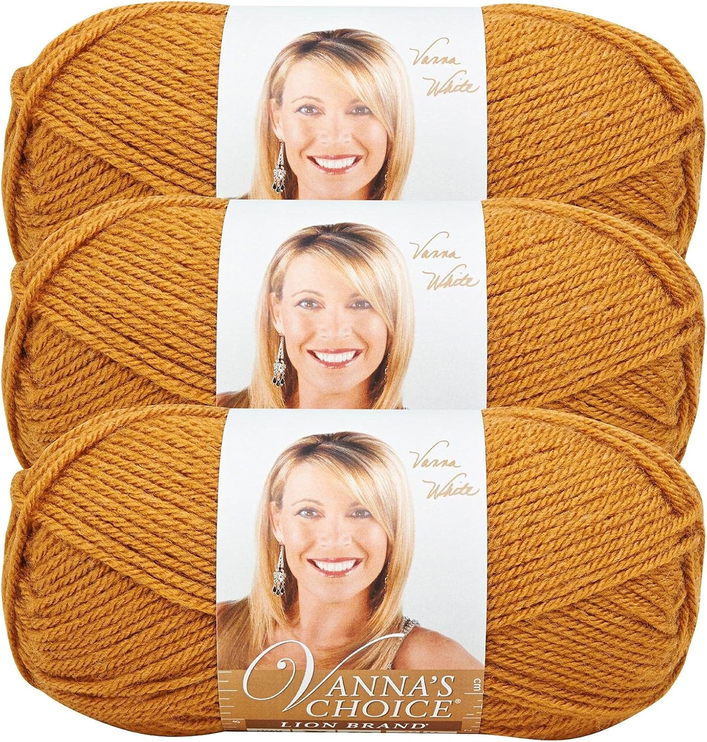 image:imageLion Brand Yarn 1 Skein Vannas Choice Yarn White 35 OuncesHoney