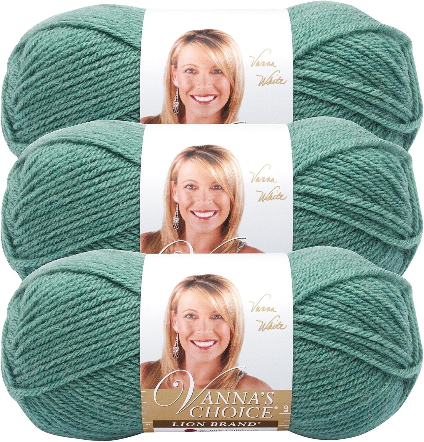 image:imageLion Brand Yarn 1 Skein Vannas Choice Yarn White 35 OuncesSage