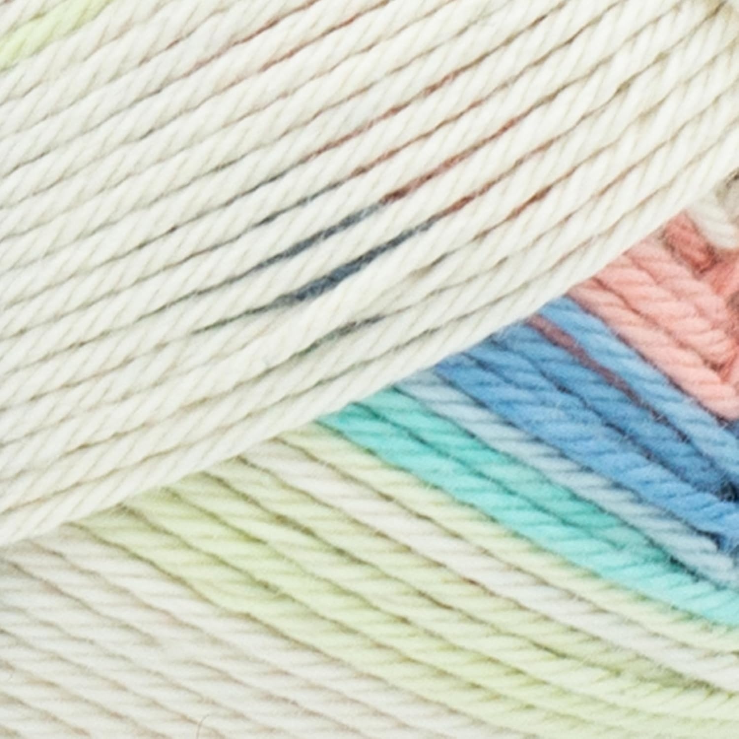 image:imageLion Brand Yarn 247 Cotton DK Crochet Yarn Azul Denim Blue 3 Pack Cotton Yarn for Knitting Crochet Crafts Light Weight Fiber for Bags Blankets Soft Shawls Summer Hats Baby ClothesCool Breeze