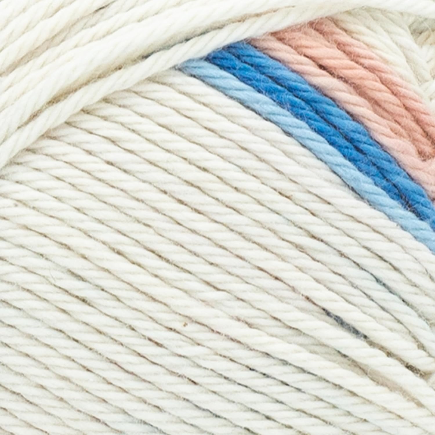 image:imageLion Brand Yarn 247 Cotton DK Crochet Yarn Azul Denim Blue 3 Pack Cotton Yarn for Knitting Crochet Crafts Light Weight Fiber for Bags Blankets Soft Shawls Summer Hats Baby ClothesAzul