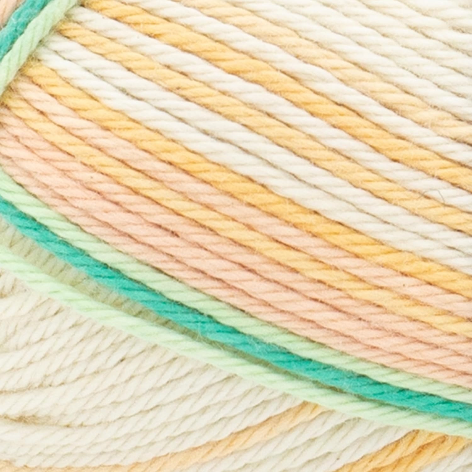 image:imageLion Brand Yarn 247 Cotton DK Prints Lightweight Yarn for Crochet Knitting Crafts Flamingo Cream with Multicolor Stripes 1 Pack Natural Fiber for Soft Shawls Light Blankets Summer Projects Cotton Yarn for Knitting Crochet Crafts Light Weight Fiber for Bags Blankets Soft Shawls Summer Hats Baby ClothesSpring