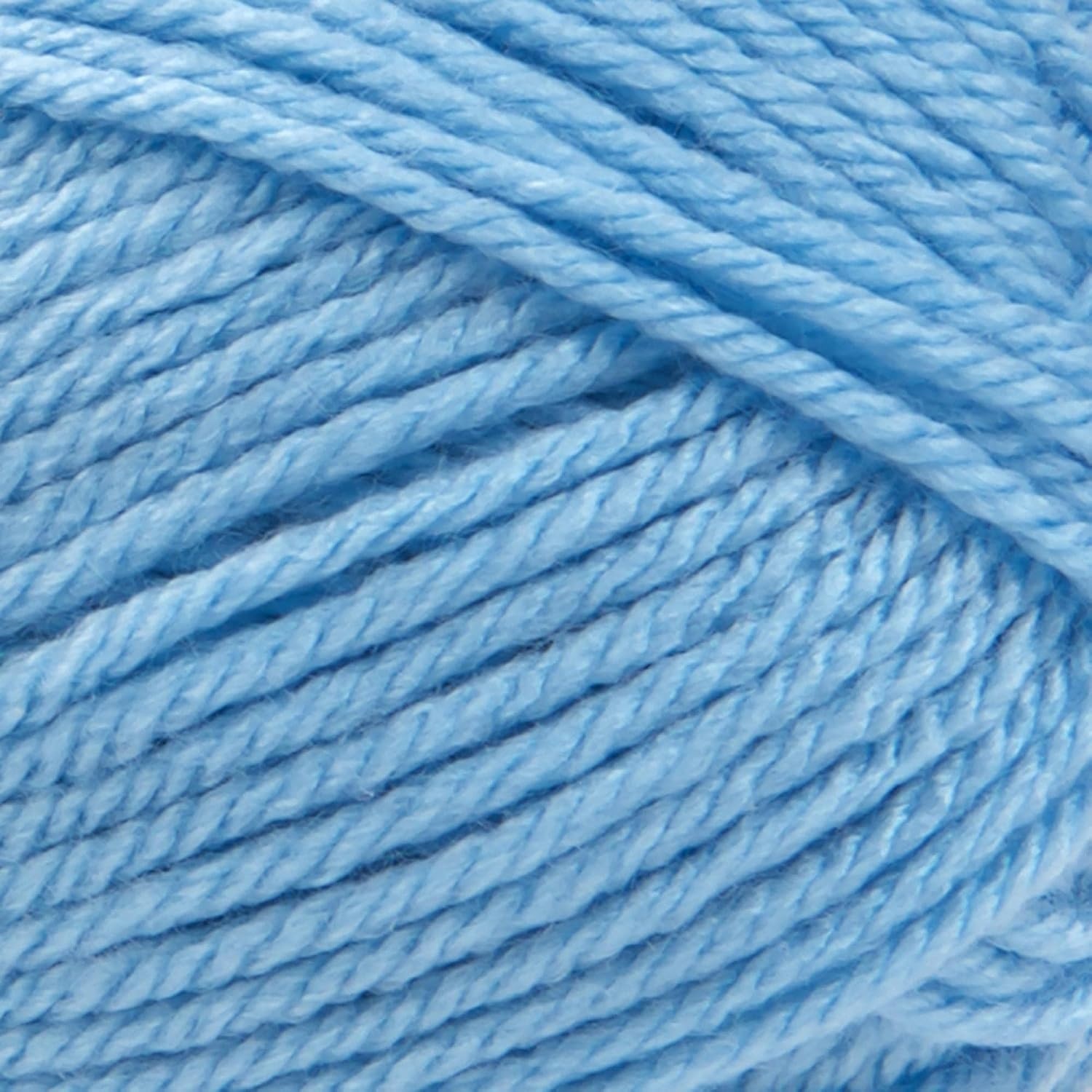 image:imageLion Brand Yarn Basic Stitch AntiPilling Knitting Yarn Yarn for Crocheting Gold Heather 1PackBaby Blue