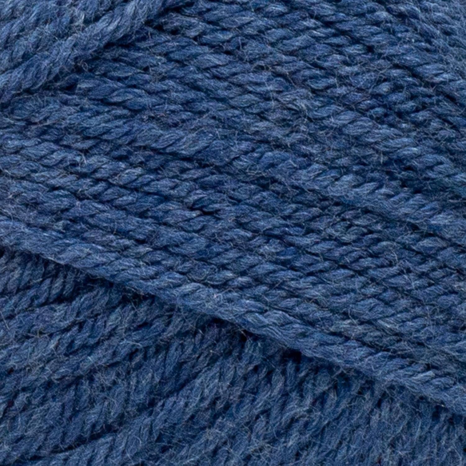 image:imageLion Brand Yarn Basic Stitch AntiPilling Knitting Yarn Yarn for Crocheting Gold Heather 1PackDeep Denim Heather