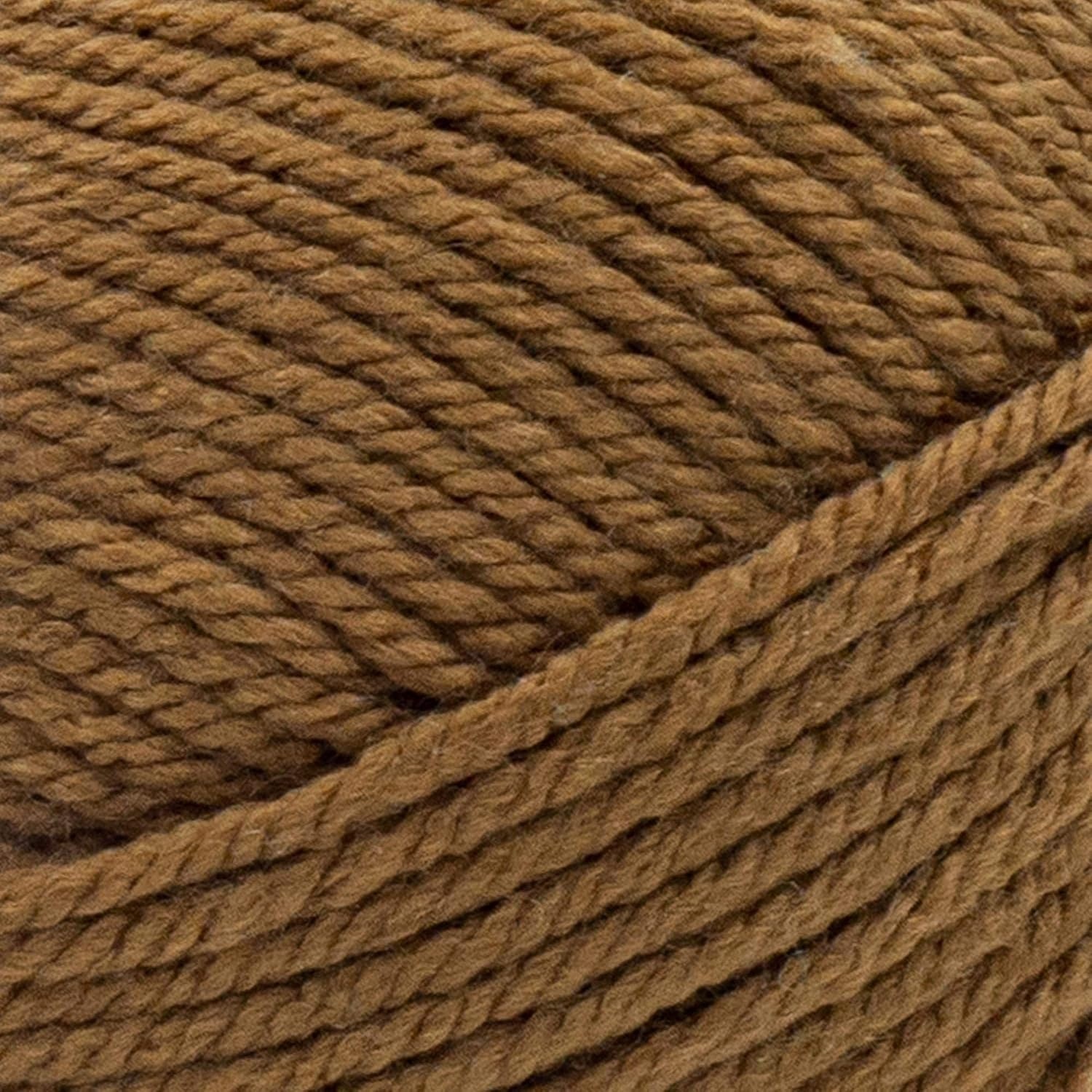 image:imageLion Brand Yarn Basic Stitch AntiPilling Knitting Yarn Yarn for Crocheting Gold Heather 1PackNutmeg