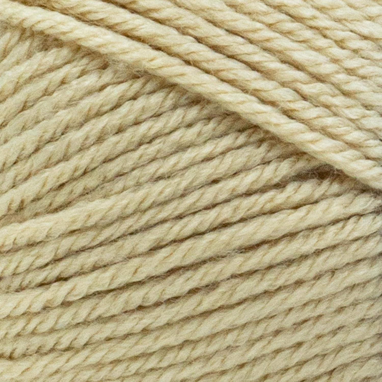 image:imageLion Brand Yarn Basic Stitch AntiPilling Yarn for Crocheting Knitting and Crafts Almond 3 PackAlmond