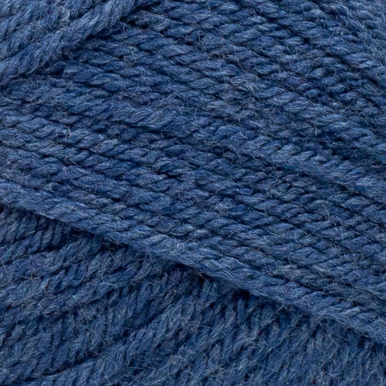 image:imageLion Brand Yarn Basic Stitch AntiPilling Yarn for Crocheting Knitting and Crafts Almond 3 PackDeep Denim Heather