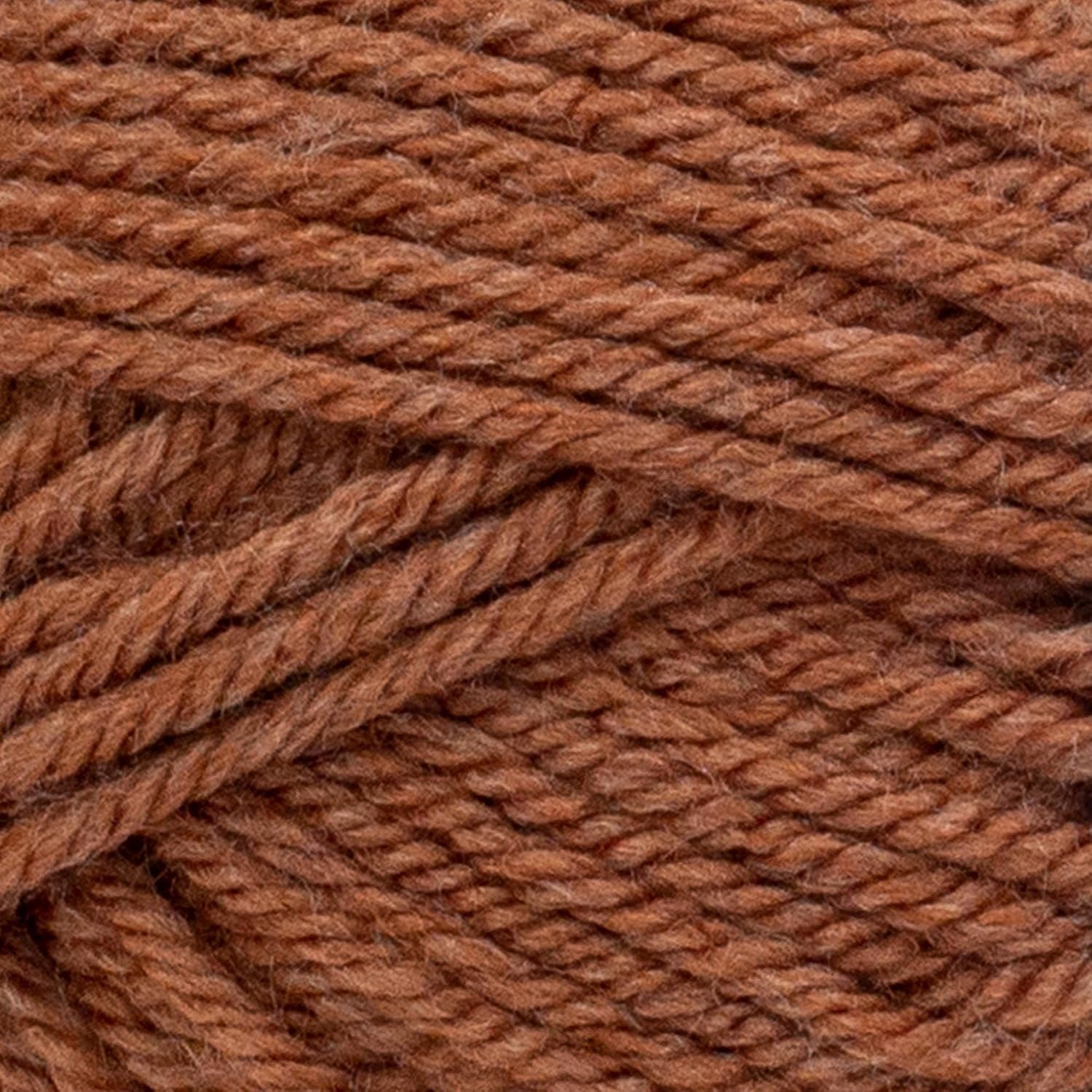 image:imageLion Brand Yarn Basic Stitch AntiPilling Yarn for Crocheting Knitting and Crafts Almond 3 PackRusset Heather