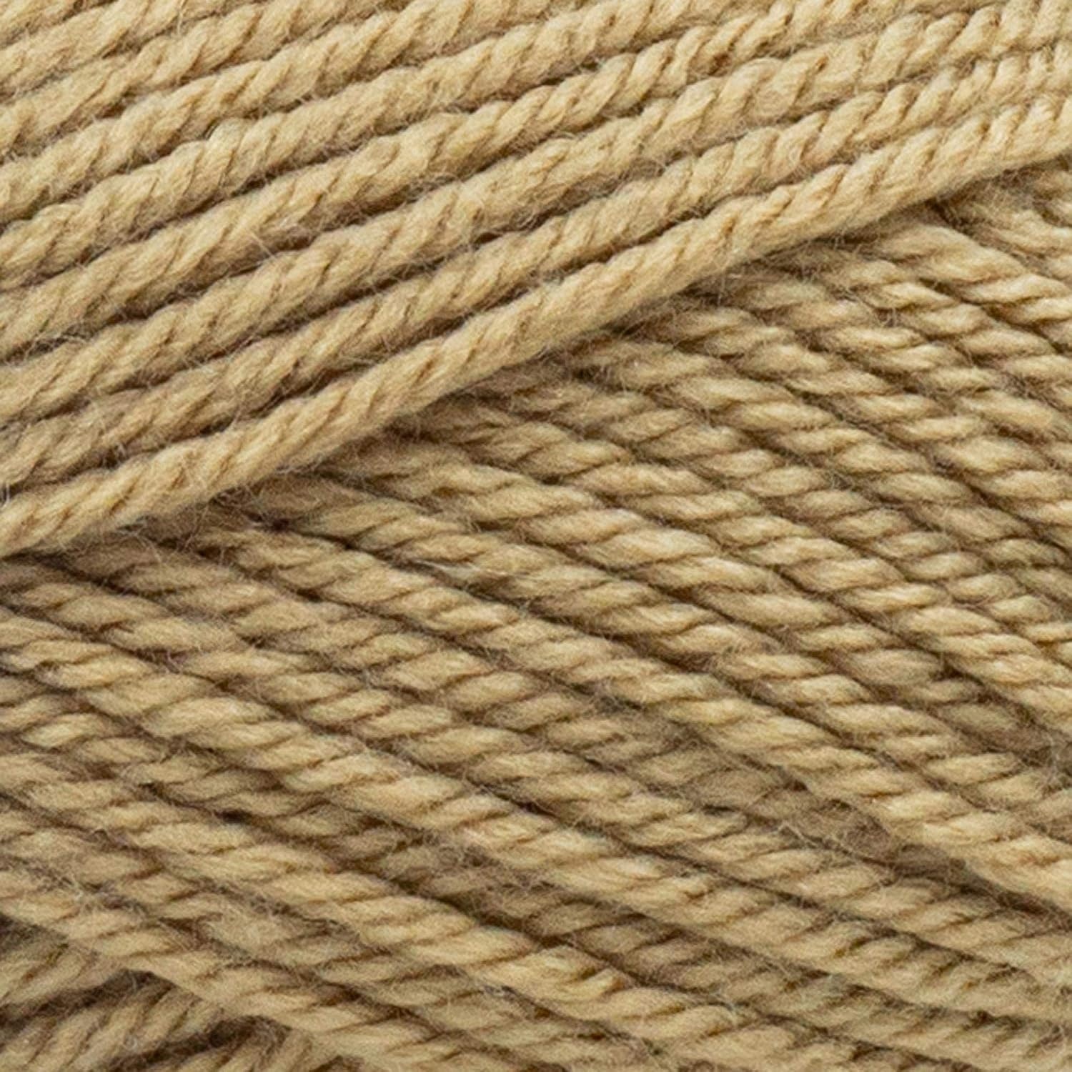 image:imageLion Brand Yarn Basic Stitch AntiPilling Yarn for Crocheting Knitting and Crafts Truffle 1 PackHazelnut