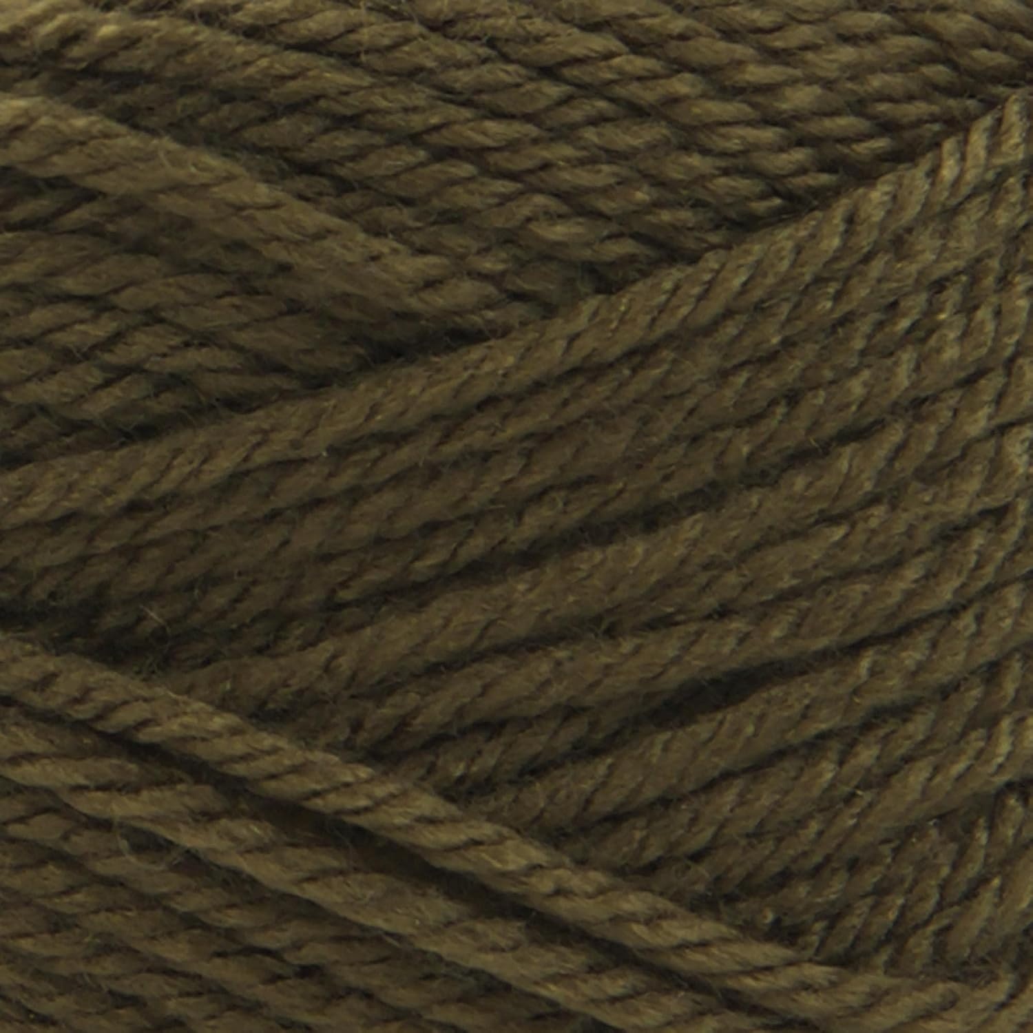 image:imageLion Brand Yarn Basic Stitch AntiPilling Yarn for Crocheting Knitting and Crafts Truffle 1 PackOlive