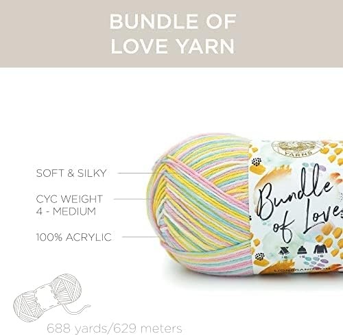 image:imageLion Brand Yarn Bundle of Love Multicolor Baby Yarn for Knitting and Crochet 1 Pack Enchanted ForestEnchanted Forest