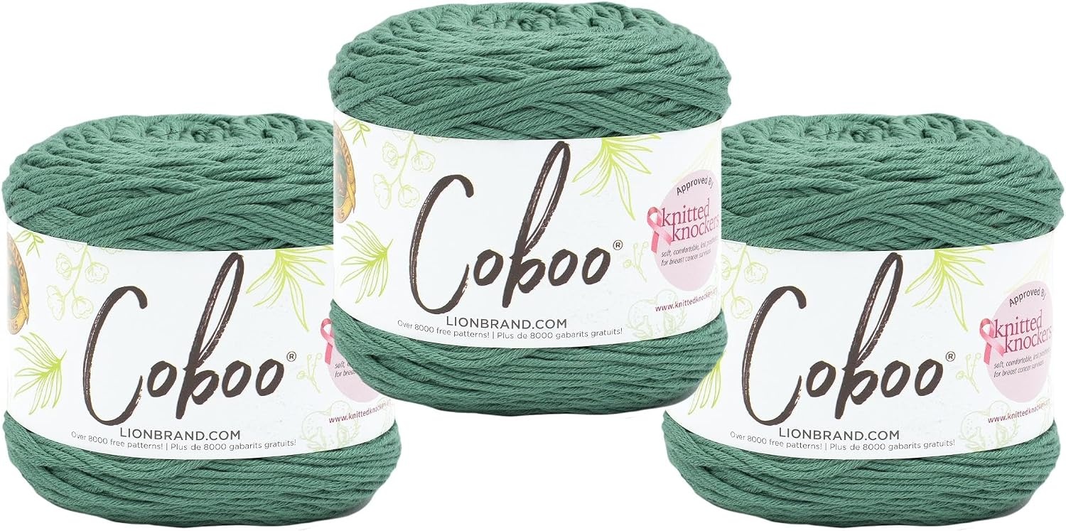 image:imageLion Brand Yarn Coboo Yarn Pink 1 SkeinBayberry
