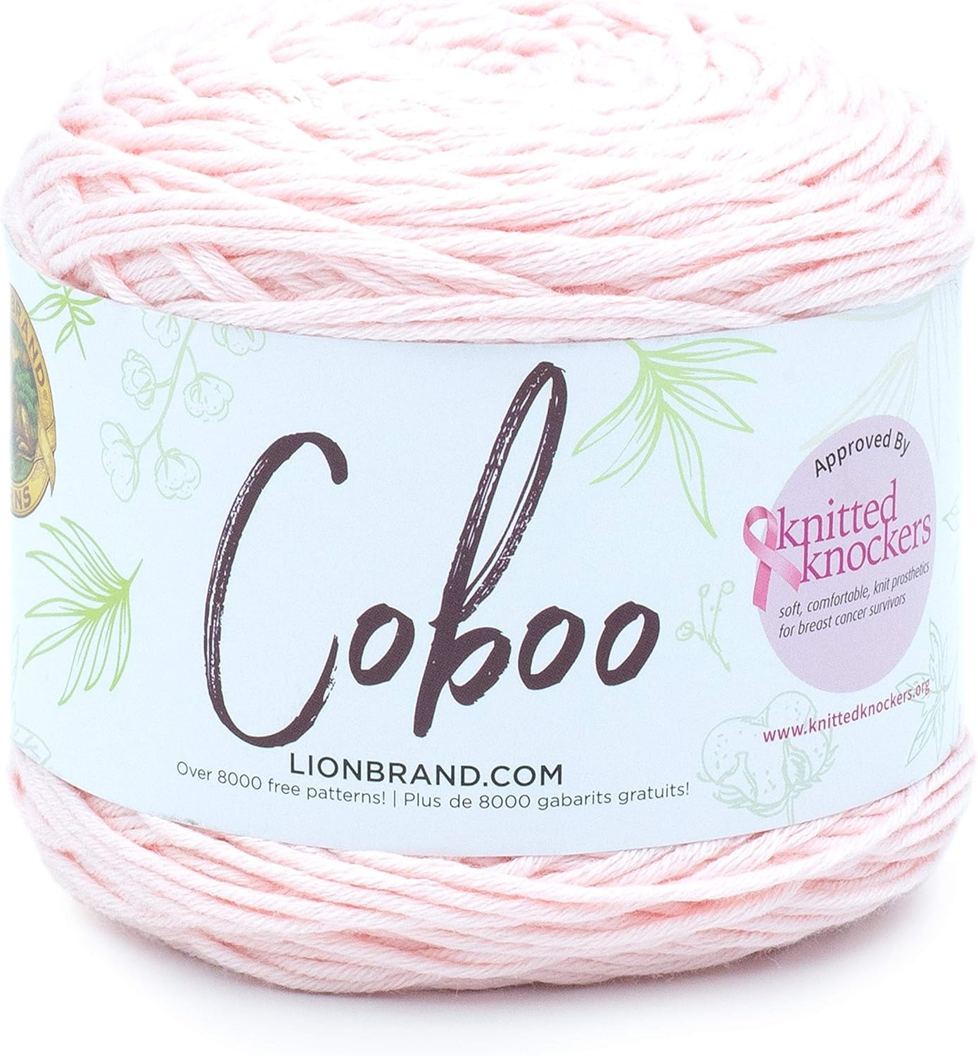 image:imageLion Brand Yarn Coboo Yarn Pink 1 SkeinPale Pink