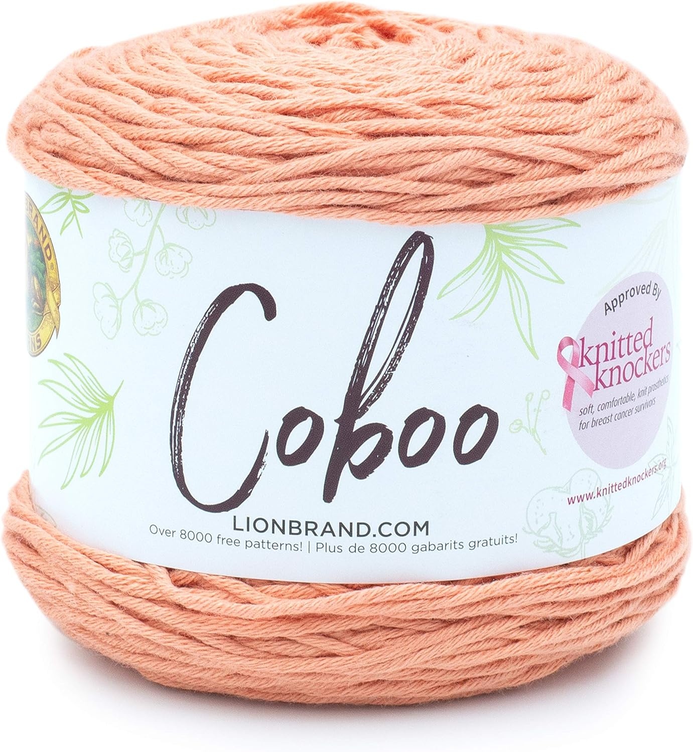image:imageLion Brand Yarn Coboo Yarn Pink 1 SkeinPeach