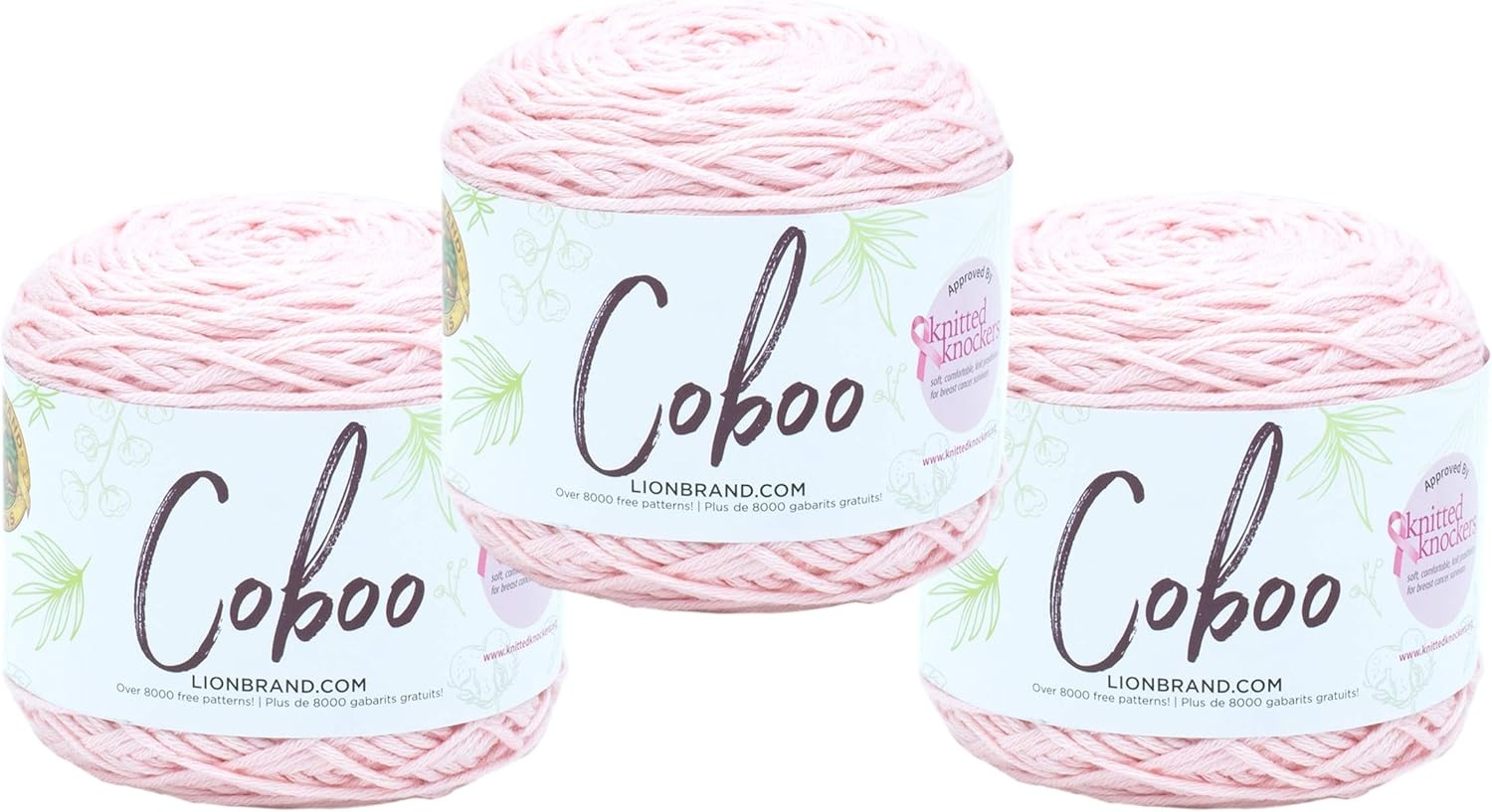 image:imageLion Brand Yarn Coboo Yarn Pink 1 SkeinPink