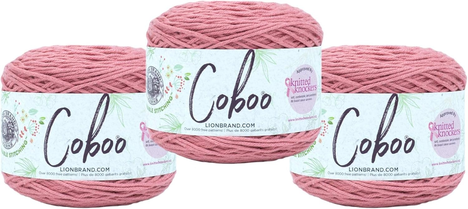 image:imageLion Brand Yarn Coboo Yarn Pink 1 SkeinTerracotta