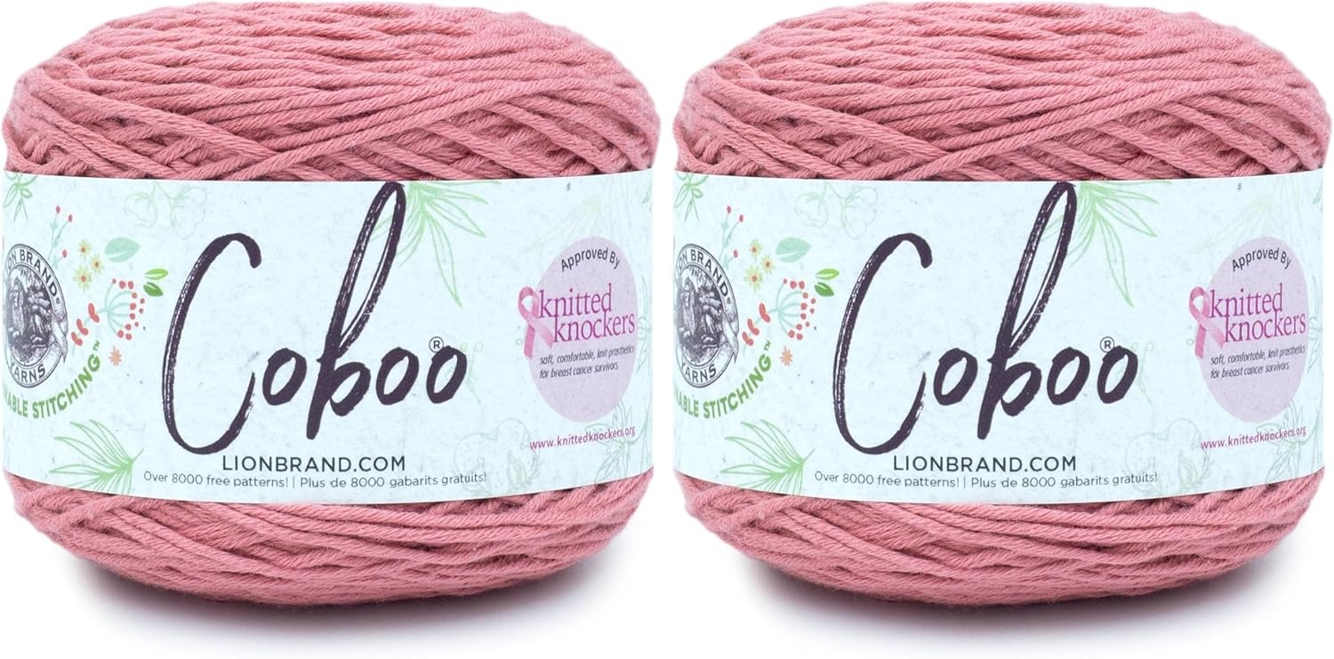 image:imageLion Brand Yarn Coboo Yarn Pink 1 SkeinTerracotta