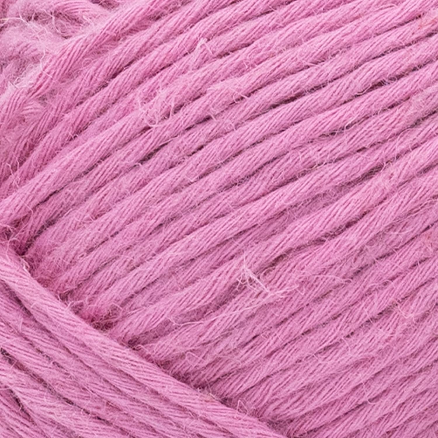 image:imageLion Brand Yarn Cotton Hemp Soft Durable Yarn for Crochet and Knitting 3 Pack CanaryPink Rose