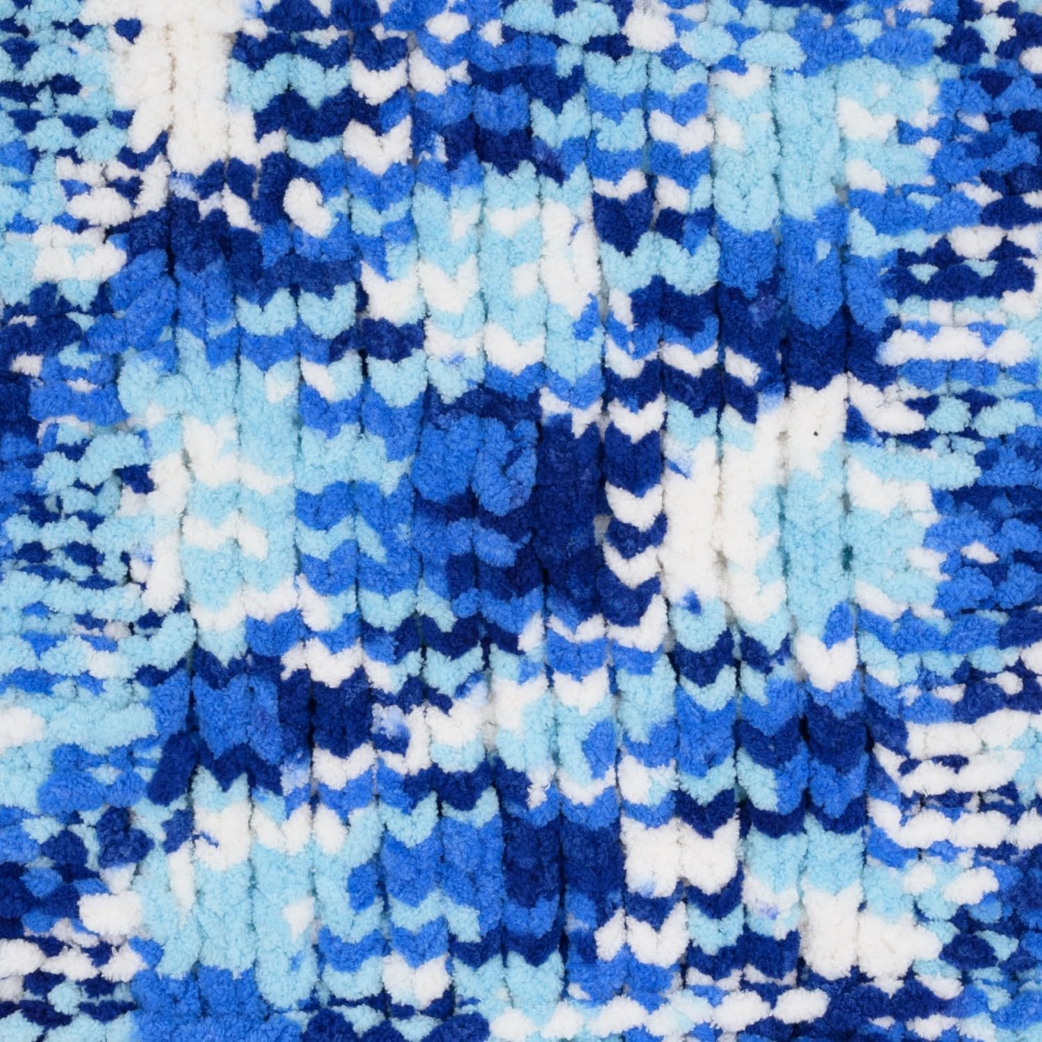 image:imageLion Brand Yarn Cover Story Blanket Yarn for Knitting Crochet and Crafts Mercury 1 Pack Super Bulky Fiber for Soft Aghans Cozy Pillows and EasyCare Stuffed AnimalsBlue Velvet
