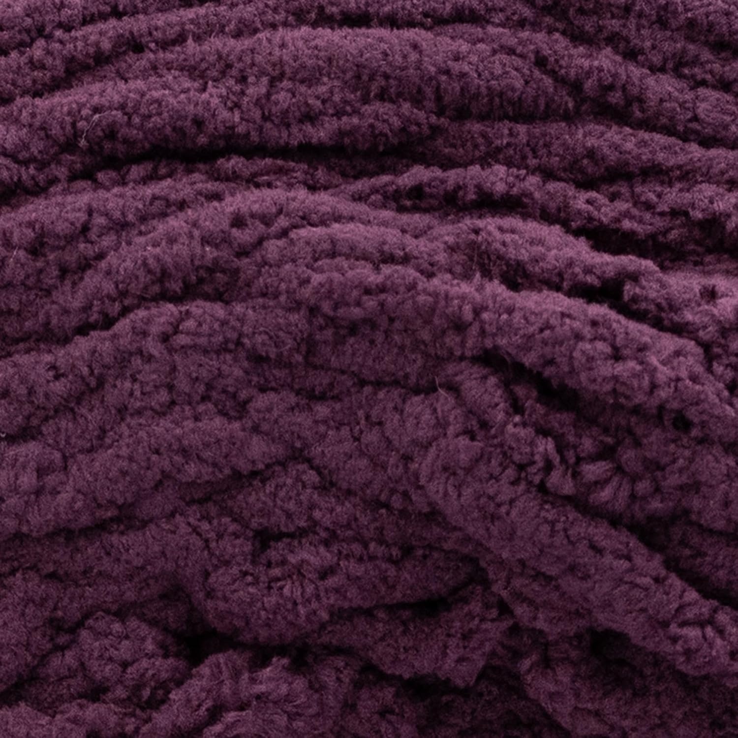 image:imageLion Brand Yarn Cover Story Blanket Yarn for Knitting Crochet and Crafts Mercury 1 Pack Super Bulky Fiber for Soft Aghans Cozy Pillows and EasyCare Stuffed AnimalsAubergine