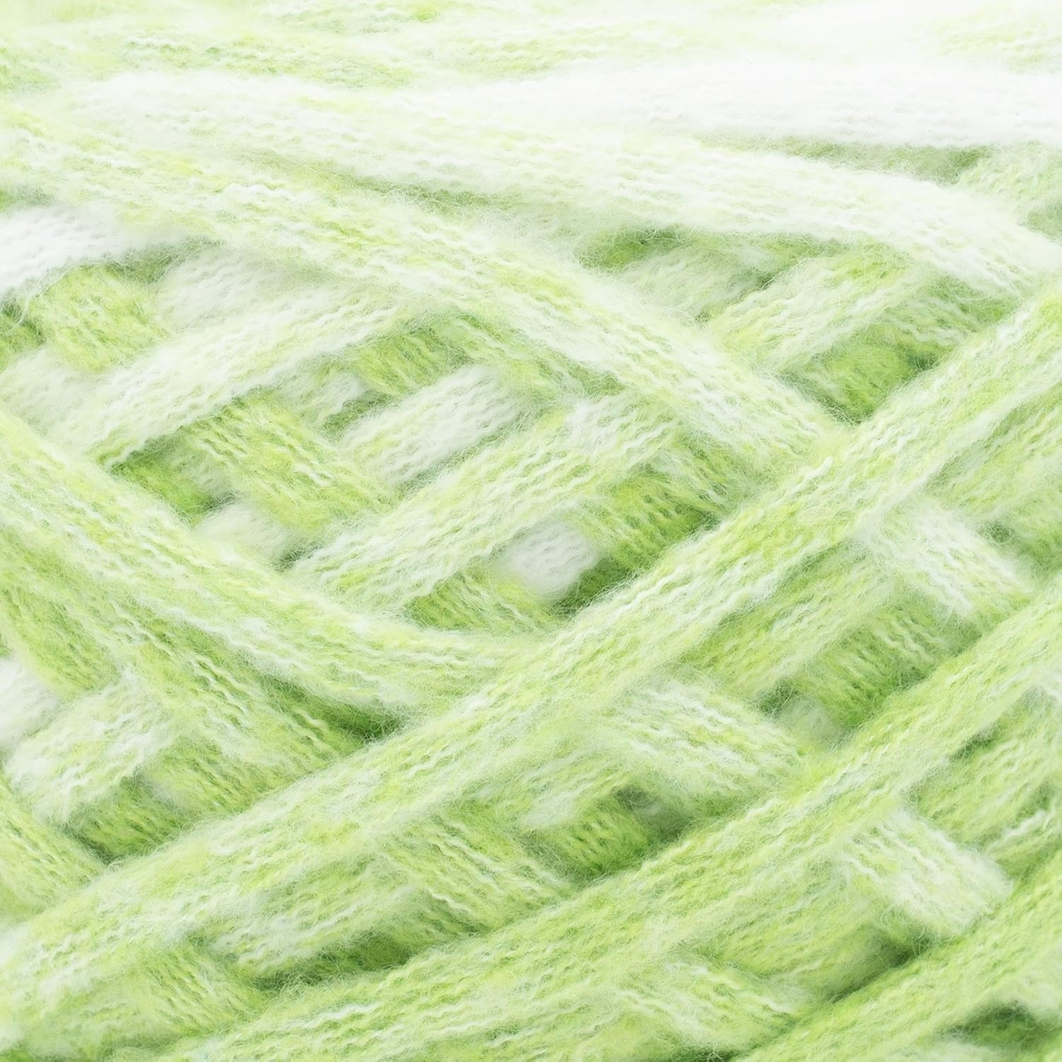 image:imageLion Brand Yarn Cover Story Chainette Blanket Yarn Lime 1 Pack
