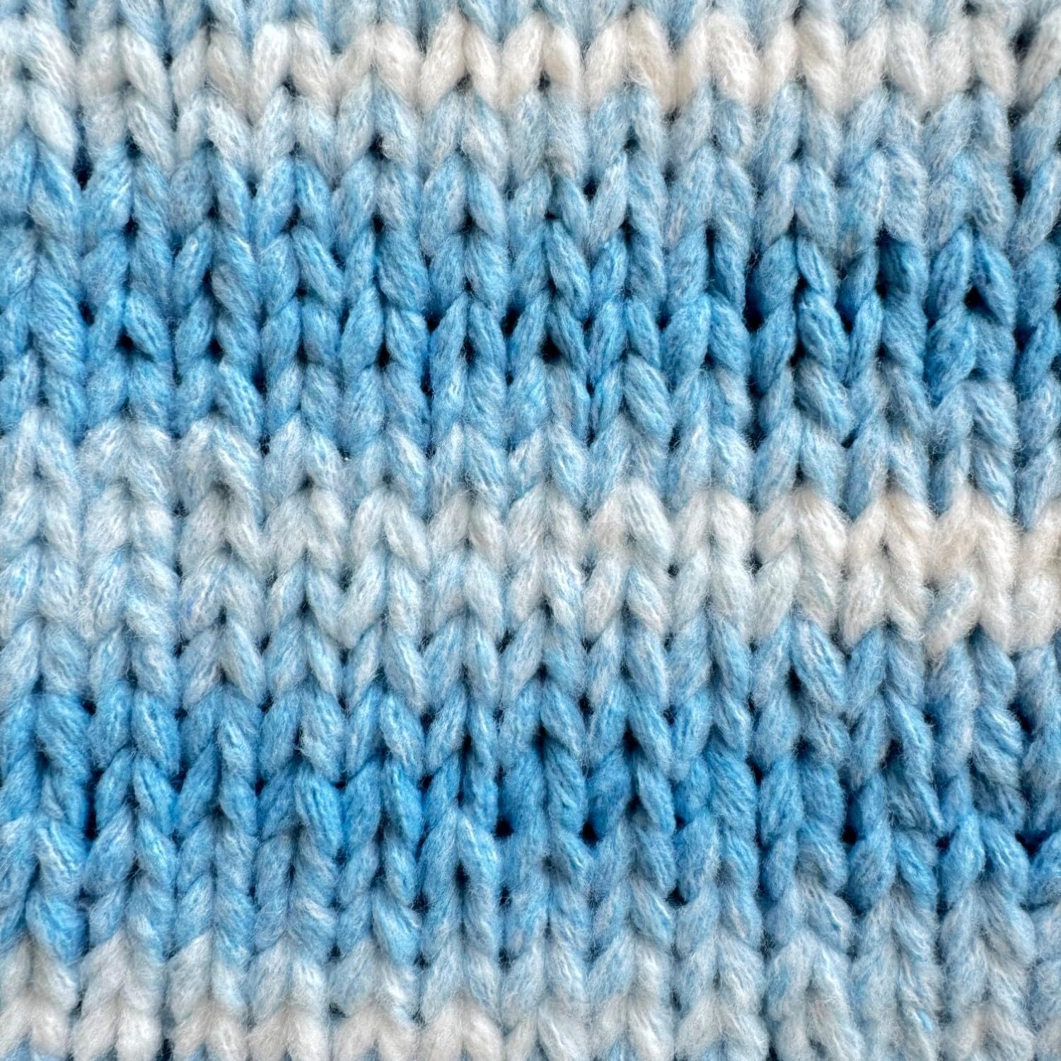 image:imageLion Brand Yarn Cover Story Chainette Blanket Yarn Sky Blue 1 Pack