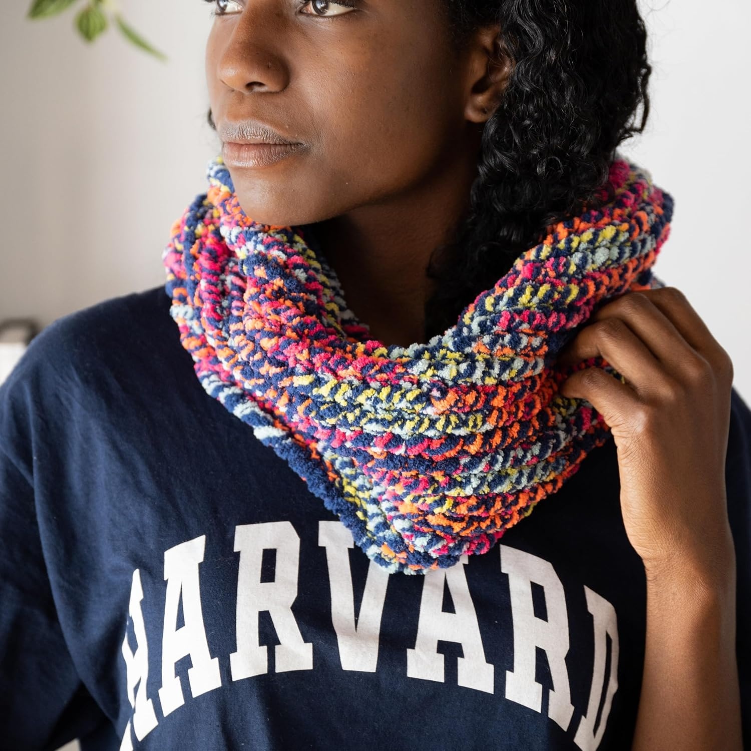 image:imageLion Brand Yarn Cover Story Dreamland Blanket Yarn Tartan 1 PackMermaid