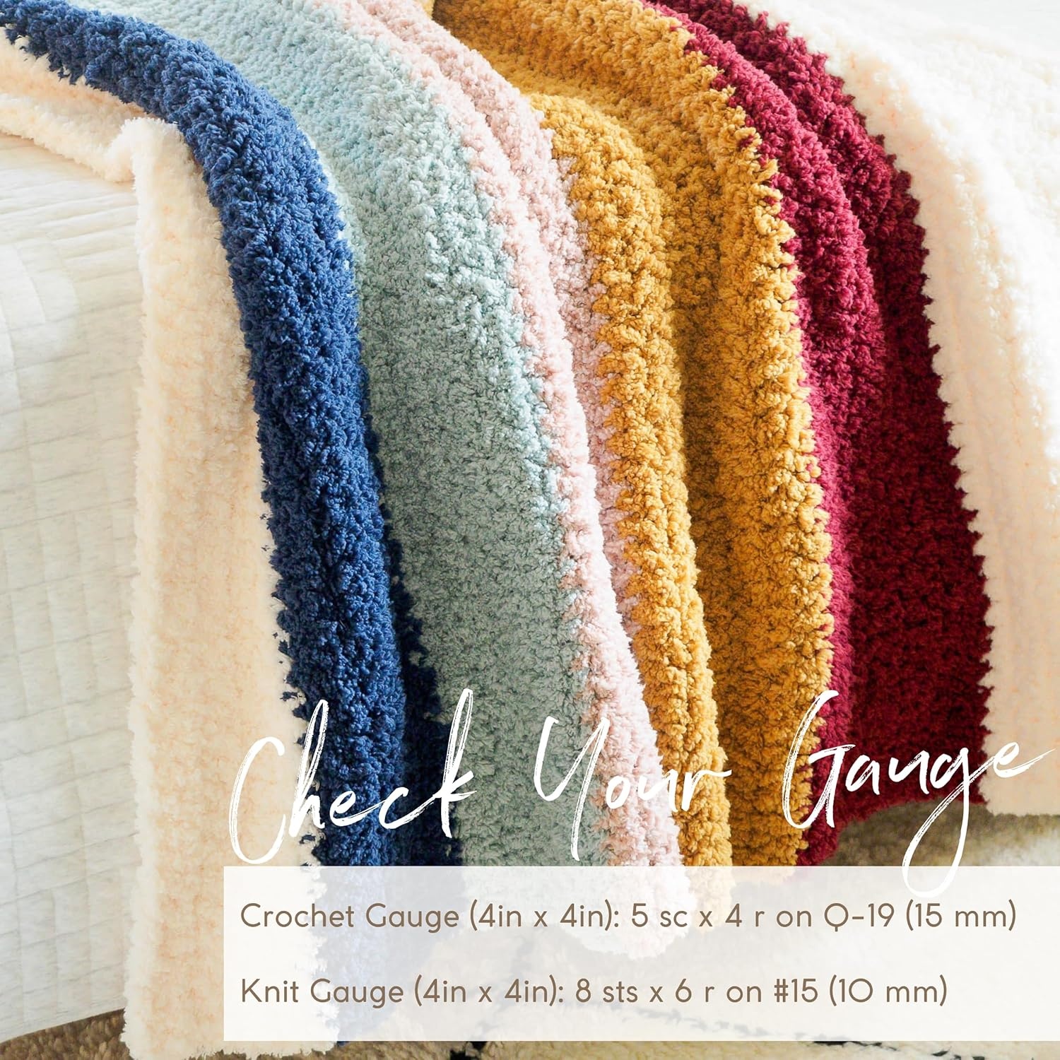 image:imageLion Brand Yarn Go for Fleece Sherpa Jumbo Yarn for Knitting Crocheting and Crafting 3 Pack Merlot