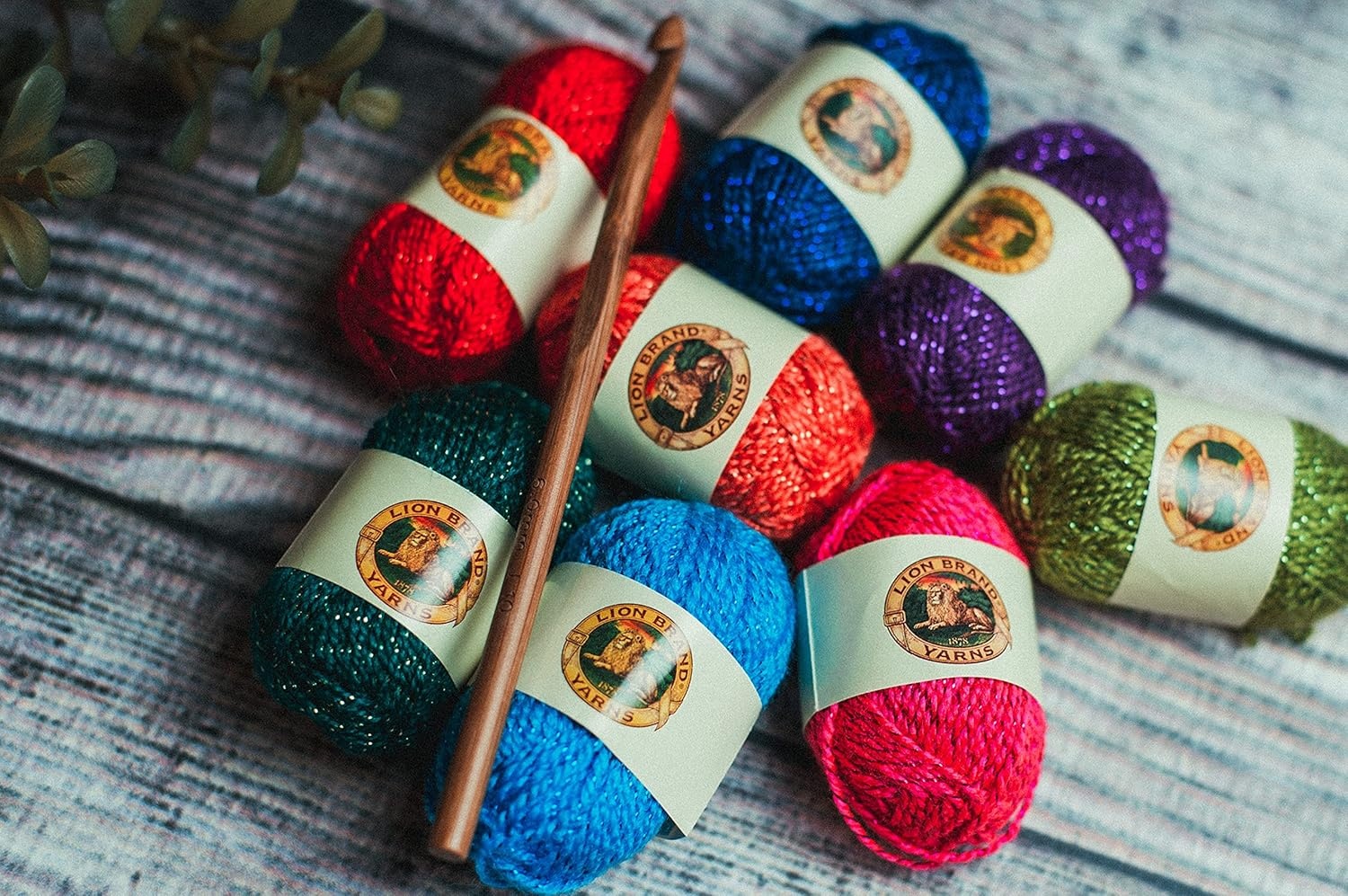 image:imageLion Brand Yarn Lion Brand Bonbons 680 CrayonsCelebrate