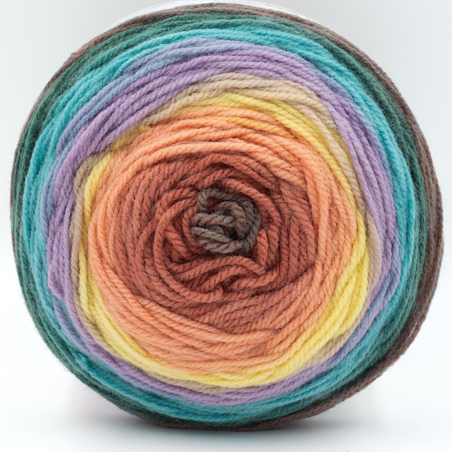image:imageLion Brand Yarn Mandala DK Lightweight Yarn for Knitting Crochet and Crafts Doxy 3 Pack SelfStriping Acrylic Fiber for Baby Blankets Multicolor Shawls and Variegated Cardigans