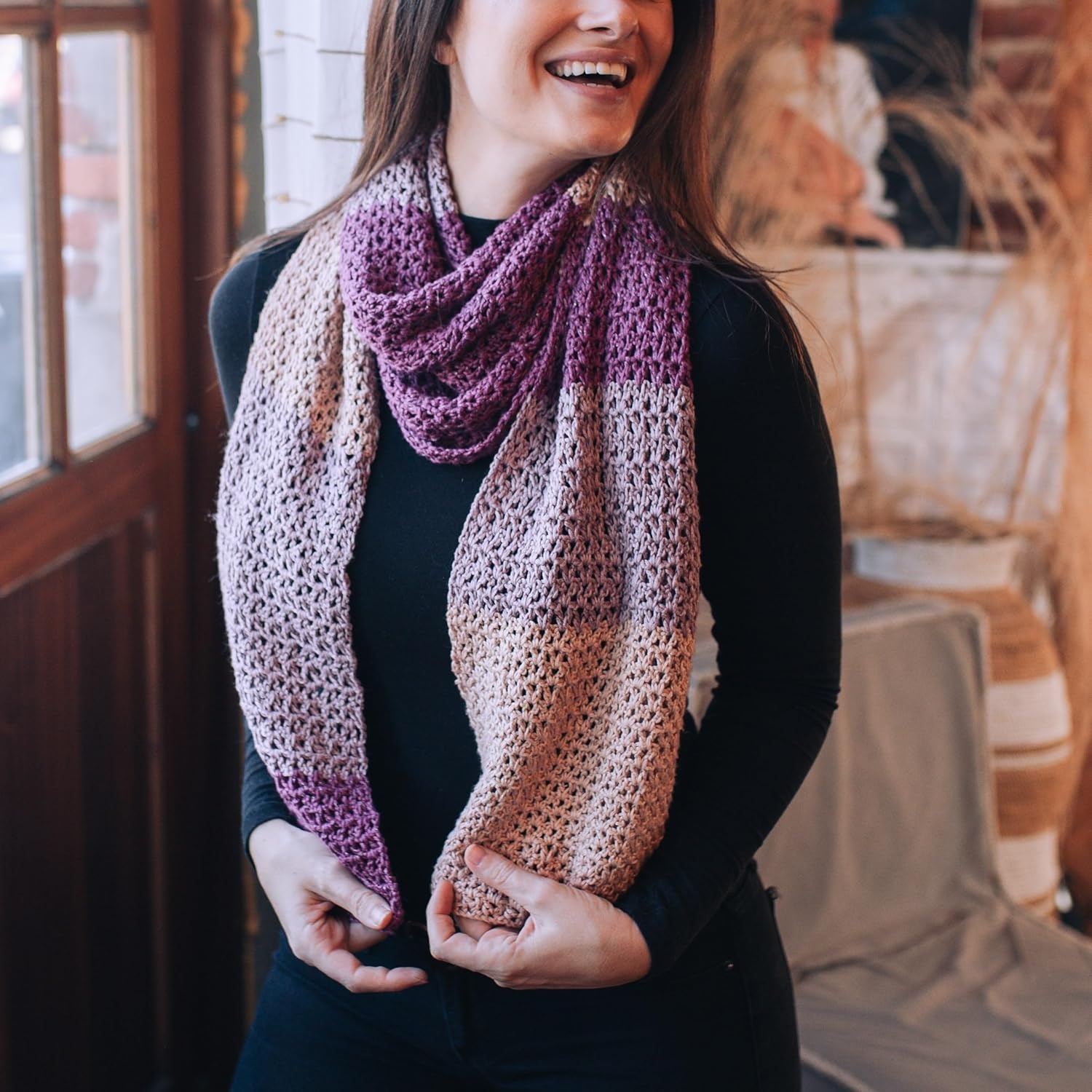 image:imageLion Brand Yarn Truboo Sparkle Yarn Thunder 1 Skein